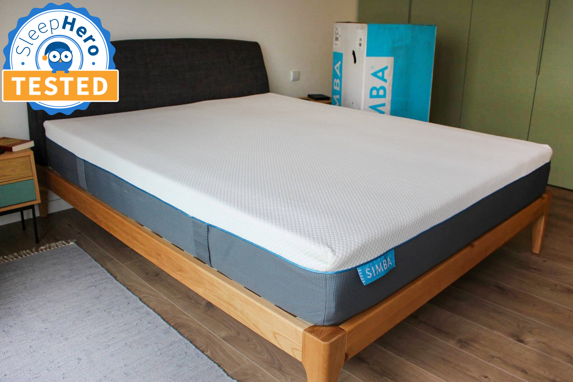 Simba small shop double mattress